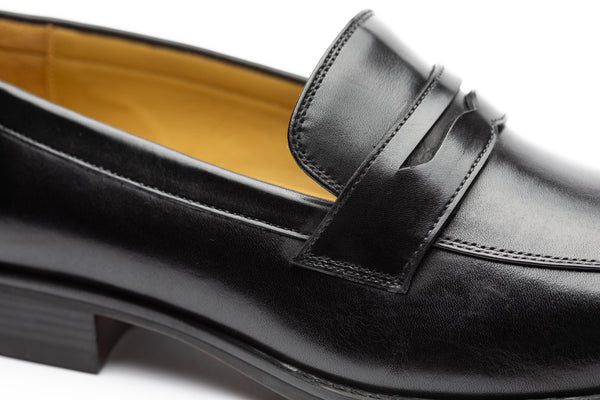 Albany Loafer  Black leather
