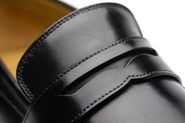 Albany Loafer  Black leather