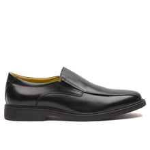 Badbury Slip-on square toe  Black leather