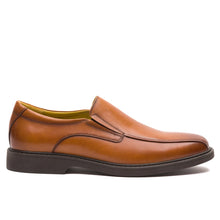 Badbury Slip-on square toe  Tan leather