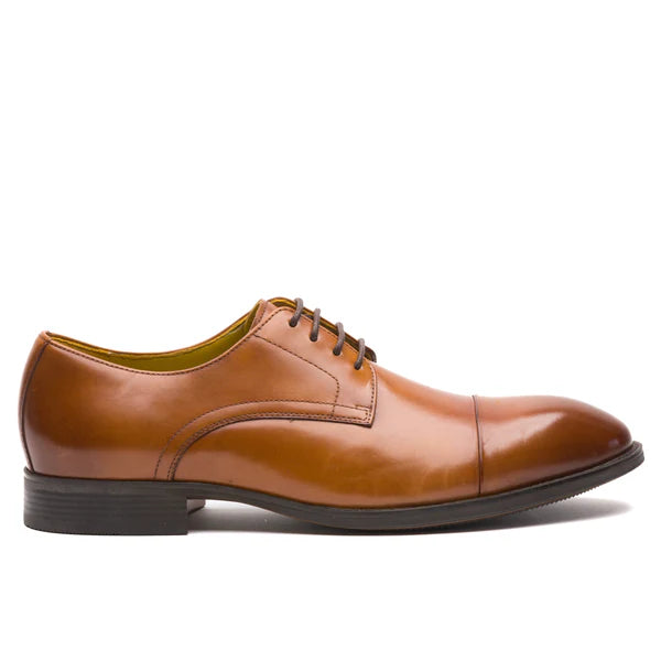 Abcott Toe-cap derby  Tan leather