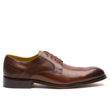 Campton Plain Front Derby   Chocolate leather