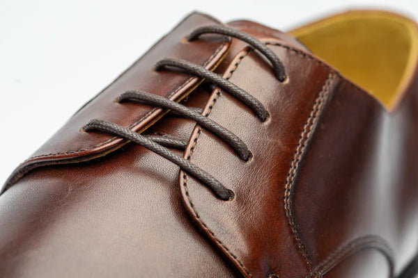 Glen Lace-up derby  Brown calf leather